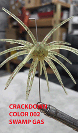 Pure Poison Jigs  "CRACKDOWN" URCHIN BAIT 20 MM 4 INCH 1 PACK