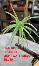 Pure Poison Jigs  "CRACKDOWN" URCHIN BAIT 20 MM 4 INCH 1 PACK