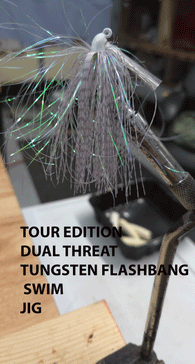 FLASHBANG DUAL THREAT TUNGSTEN SWIM JIG 1/4 OZ