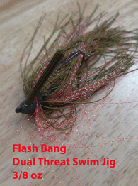 FLASHBANG DUAL THREAT TUNGSTEN SWIM JIG 3/8 OZ