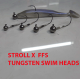 STROLL X TUNGSTEN HOVER RIG HEAD 4/0 HOOK     3 PACK