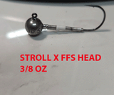 STROLL X TUNGSTEN HOVER RIG HEAD 4/0 HOOK     3 PACK