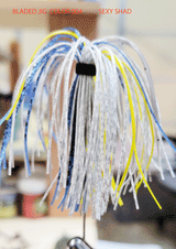 TOUR EDITION DUAL TUNGSTEN DUAL THREAT SWIM JIG 1/4 OZ, Silicone Skirt  2 PACK