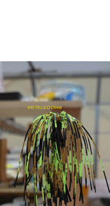 RATTLING HYBRID ARKY FLIPPING JIG 1/2 OZ MUSTAD 5/0 HEAVY WIRE HOOK 3pack
