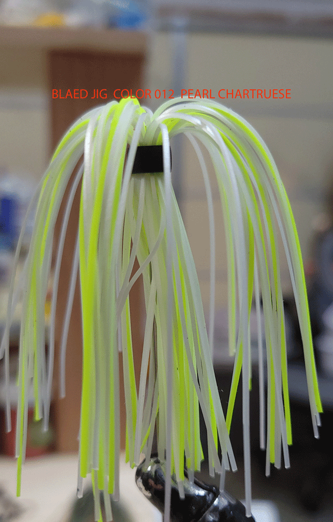 BLADED JIG SKIRT COLORS 3 PACK Pure Poison Jig Company LLC