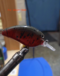 AREA 51  PJ-6 RATTLING CRANKBAIT  COLOR 2017 ANGRY CRAW