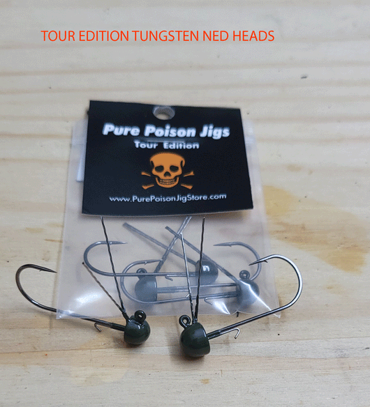 Pure Poison Tour Edition Tungsten NED Head – Pure Poison Jig