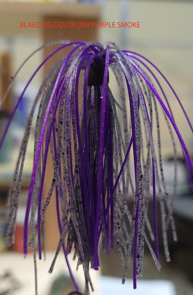 BLADED JIG SKIRT COLORS 3 PACK Pure Poison Jig Company LLC